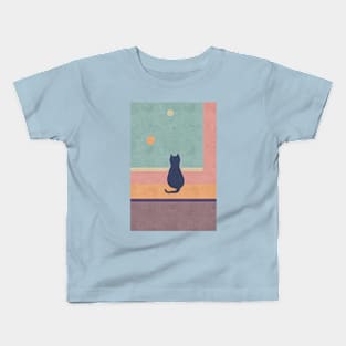 Two Sun Cat Kids T-Shirt